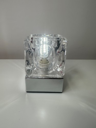 Glass ice cube touch - cube,