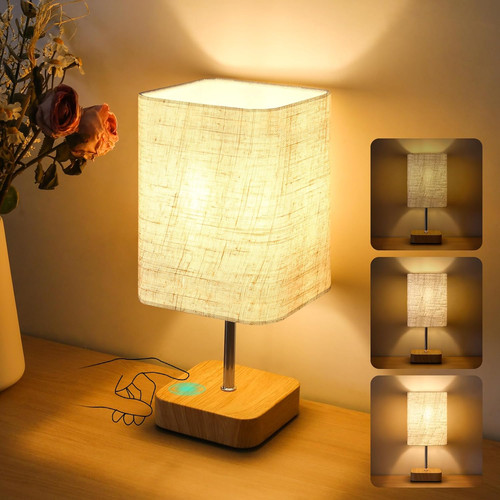 Touch bedside table - bedside, lamp